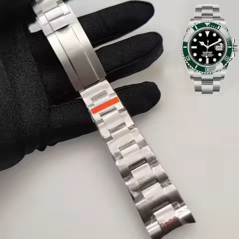 Watch Bracelet for Rolex DAYTONA GMT SUBMARINER Watch Accessories Metal Strap 20mm 21mm 904 Stainles