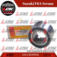 L226AUTOPARTS SUZUKI F6A SCRUM Axle Bearing Suzuki F6A MULTICAB SCRUM DAC3665W GSK