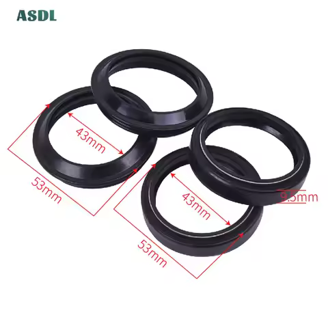 43x53x9.5 43x53x11 Motorbike Front Fork Oil Seal 43x53 Dust Seal Spring Lip For KT /M 640 LC4 LC4E S