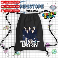 Dhot Kids String Bag 4g GangDesign Free Name / Cordura Drawstring Bag Dhot Backpack Cool Fashion All