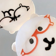 哭哭13cm自嘲熊娃用10cm可爱娃衣棉花配饰装饰娃娃配件Crying 13cm self-deprecating bear baby with 10cm20250901