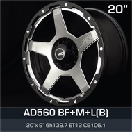 4X4 AD 20 inch 9JJ 6X139.7 ET12 ORI CAR SPORT RIMS WHEELS AD560