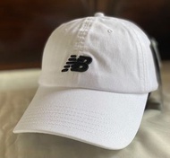 💥900+5⭐️💥🔥(包平郵) 全新正版 ❇️New Balance embroidered NB logo cap in white/black❇️New Balance NB 白/黑色 刺繡 圖案