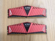 ADATA XPG GAMMIX D10 DDR4-2800 32GB (16GBx2) 紅色 散熱片