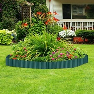 Garden grass lawn edge edging border fence wall driver way roll path Flexible Lawn Edging Border Fen