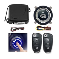 Car Alarm Remote Control PKE Car Keyless Entry Engine Start Alarm System Push Button Remote Starter 