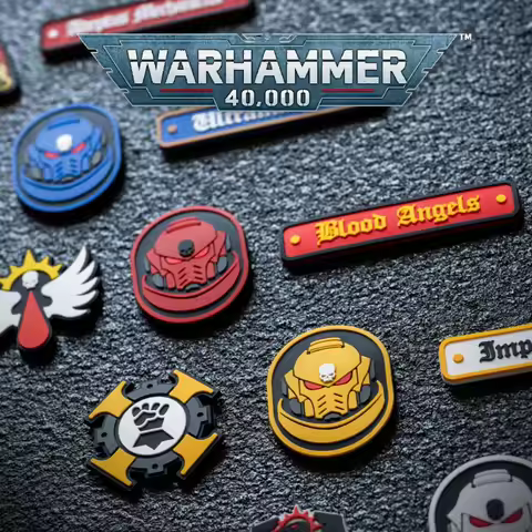 Authentic Starforged Warhammer 40K Defenders of Terra Honor Patch Collection - Anime Peripheral Badg
