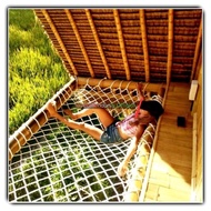 JARING NILON 8MM PENGAMAN/HAMMOCK/LOFT NET/CARGO/CLIMBING/OUTBOUND AYUNAN GANTUNG