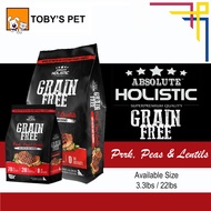 Absolute Holistic Pork, Peas &amp; Lentils Grain-Free Dry Dog Food (Available Size: 3.3lbs / 22lbs)