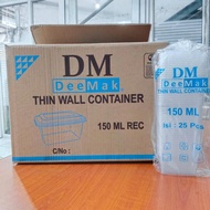 THINWALL DM 150ML LONG - CONTENTS 400 SETS CARDBOARD/