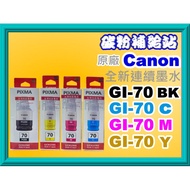 Toner Supply Station CANON G5070/G6070/G7070/GM2070 Ink GI-70 BK/C/Y/M