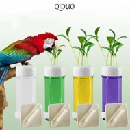 QIDUO Parrot Hydroponic Plant Preserver, Hanging Water-Storage Plant Basket Feeder, Vegetable Holder