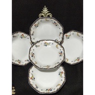 ♞Narumi  5pc Medium Pasta/Dessert Plates