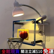 Taiwan Shipment Desktop Basketball Stand Mini Shooting Hoop Night Light NBA Team Creative Ornaments 