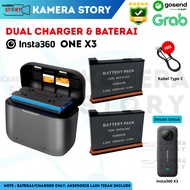 Battery and Dual Charger for Insta360 ONE X3 - BATTERY Insta360 X3