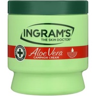 Ingram's - 英格朗蘆薈精華修護霜 450g [蘆薈-淺綠瓶]