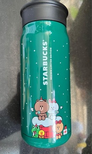 Starbucks x Line Friends 保溫水壺