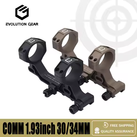 EVOLUTION GEAR BOC 1.93 34mm 30mmTube Airsoft Wargame Hunting Tactical C1 Modular Scope Mount 1.93in
