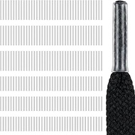 120 PCS Systolic Shoelace Tips Clear Shoe Lace Ends Tips 0.2 Inch Heat Shrink Shoelaces Ends Repair 