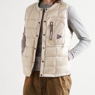 Clearance ！ 日本優惠預訂 3色選 and wander diamond stitch down vest 背心羽絨外套