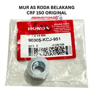 REAR AXLE NUT CRF 150 Original 90305-KCJ-901
