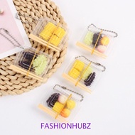 FASHIONHUBZ Mini Fast Food Box Keychain, Fast Food Box Simulation Simulation Fast Food Box Keychain,
