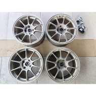 Wedssport TC105x 17inch 8jj 4*114.3，Good condition！