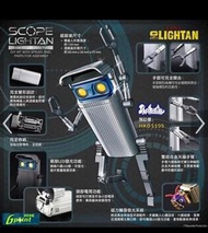 全新  Saigokin shohoriku 透鏡戰士 Scope Lightan Model kit with allot part 砌合金  黃金戰士 黃金俠