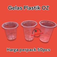 Contains 50pcs 12oz 14oz 16oz plastic cups / Regular oz cups