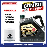 PERODUA 10W30 ENGINE OIL 3L MINYAK HITAM MINERAL 10W-30 MINYAK ENJIN ( VIVA / KENARI / KELISA / MYVI