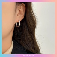 S925 Earring Hoop Earrings Silver Women Earrings Subang Telinga Earrings for Women Silver 925 Earrin