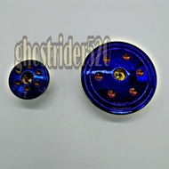 Magnet Nut Yamaha Y15zr /LC135 /Fz150 TITANIUM / GOLD