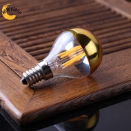 KOWELOSE LED Light Bulb, semi-plated Warm White Crystal Light Bulb, 2023 Candle E12/E14/E26/E27 4W C