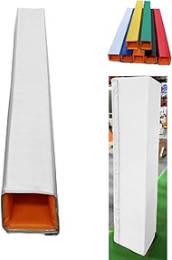 Basketball Hoop Pole Pad, Square Column Padding, Flat Post Safety Cover For Basement & Outdoor Playg
