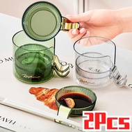 1/ 2Pcs Sauce Plate Set With Box Kitchen Spice Container Dining Room Party Opener Barbecue Tea Time 