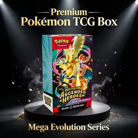 IN Stock#-Pokémon English Mega Evolution Ascended Heroes Scarlet Violet 151 Booster Bundle ME03 Trai