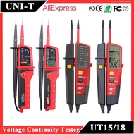 เครื่องทดสอบ UT15C UT15B UT18D UNI-T Ac/dc 3เฟสมัลติมิเตอร์แบบดิจิทัลความต่อเนื่อง