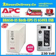 APC BK650-AS Back-UPS CS 650VA 400W USB 230V UPS