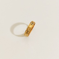 916 Gold Rattan Split Bajet Ring