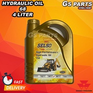 🚜HYDRAULIC OIL 68 4 LITER | GS PARTS ( ## SATU ORDER UNTUK SATU TONG SAJA ## )