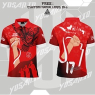 80th Indonesian Independence Day T-shirt Men's TopWanita/ 17 August 2025 Custom 3D fullprinting Art 