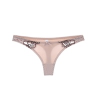 性感内裤 Sexy Underwear 风性感女士网纱丁字裤女人内裤T裤透明.可爱+ZLD+