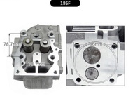 170F 173FA 178F 186F 186FA 188F 178FA 192F หัวชุดวาล์วไอดี Air Cooled Diesel เครื่องยนต์ชุดสำหรับ Ki