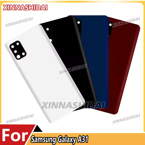 For Samsung Galaxy A31 Housing Middle Frame Chassis Battery Back Cover Shell Lid Case Rear Back Pane