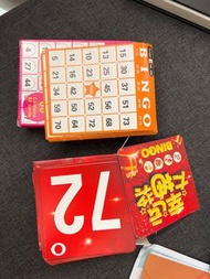 Bingo 卡 有21張新卡 另有1至75号卡