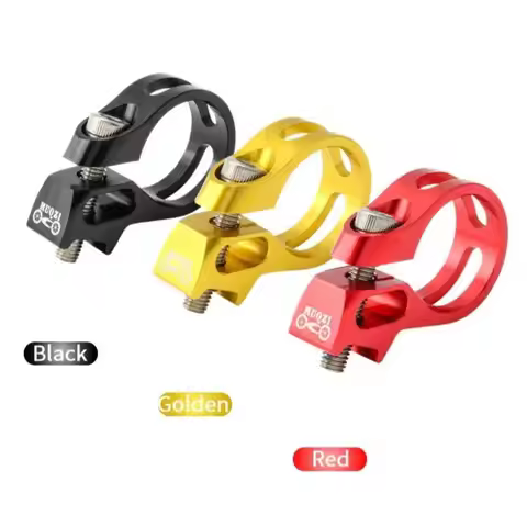 Aluminum Alloy Bike Shifter Lever Clamp CNC Cutting 22.2mm Bicycle Shifter Trigger Clamp Durable for