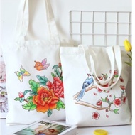 [BS] Educational Toys for Children Bag Painting/ Tote Bag Painting/ Painting Kit/ Canvas Bag Colorin