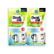 【德國 DM Denkmit】檸檬酸免刷洗家電器具內膽除水垢清潔粉25gx2包/組(不鏽鋼保溫瓶除茶漬去味,熱水瓶快煮壺去污劑,咖啡機去鈣電鍋內層清洗)