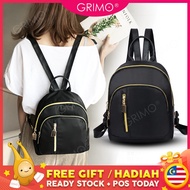 READY STOCK💝GRIMO Middle Women's Casual Backpack School Travel Shoulder Kid's Bags Bag Beg Tangan Wa