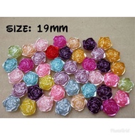 Resin Rose 17mm (50pcs)